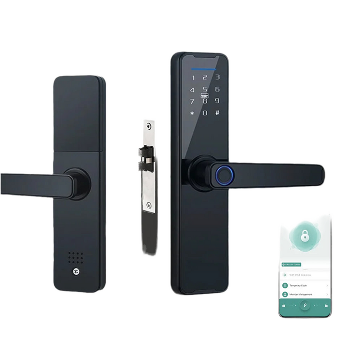 Electronic Smart Door Lock with Fingerprint and Password