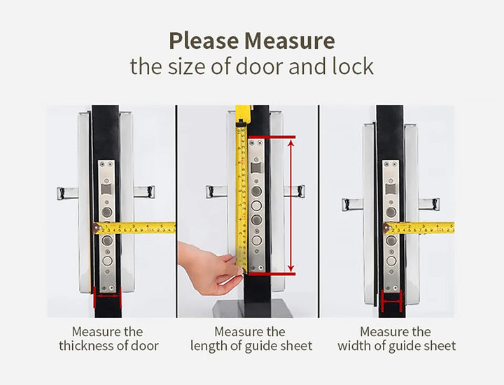 YRHAND New Ttlock Wifi Electronic Smart Door Lock With Biometric Fingerprint Work with Google home Aleax For home or Hotel