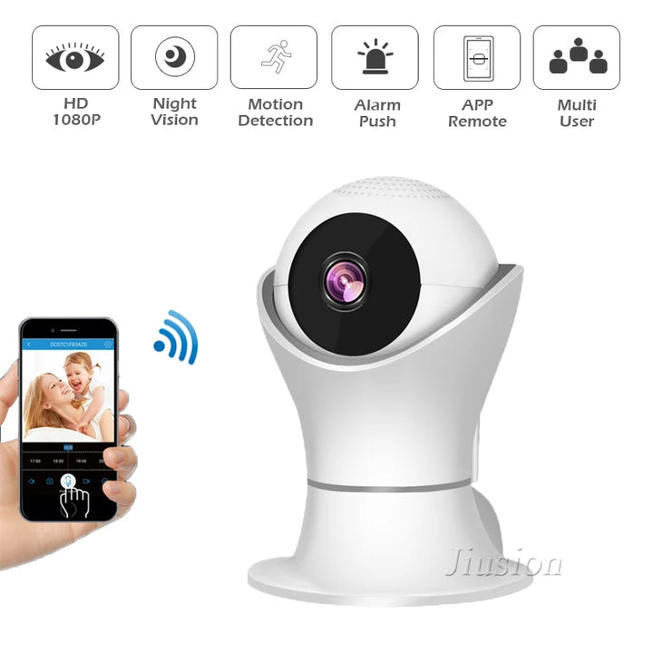 Mini WiFi Camera 1080P for Home &amp; Baby Monitoring