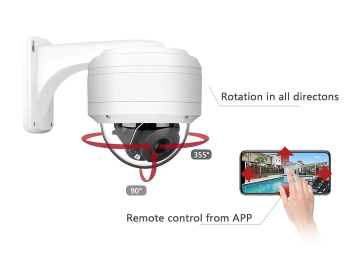 Anpviz 4K 8MP PoE IP PTZ surveillance camera