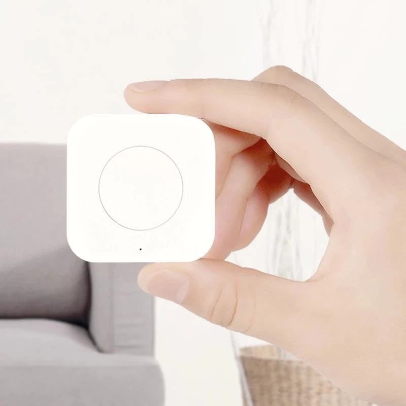 Aqara – clé de commutation sans fil intelligente, Application intelligente, télécommande ZigBee sans fil, sans biult en gyroscope, pour Xiaomi Home Mijia