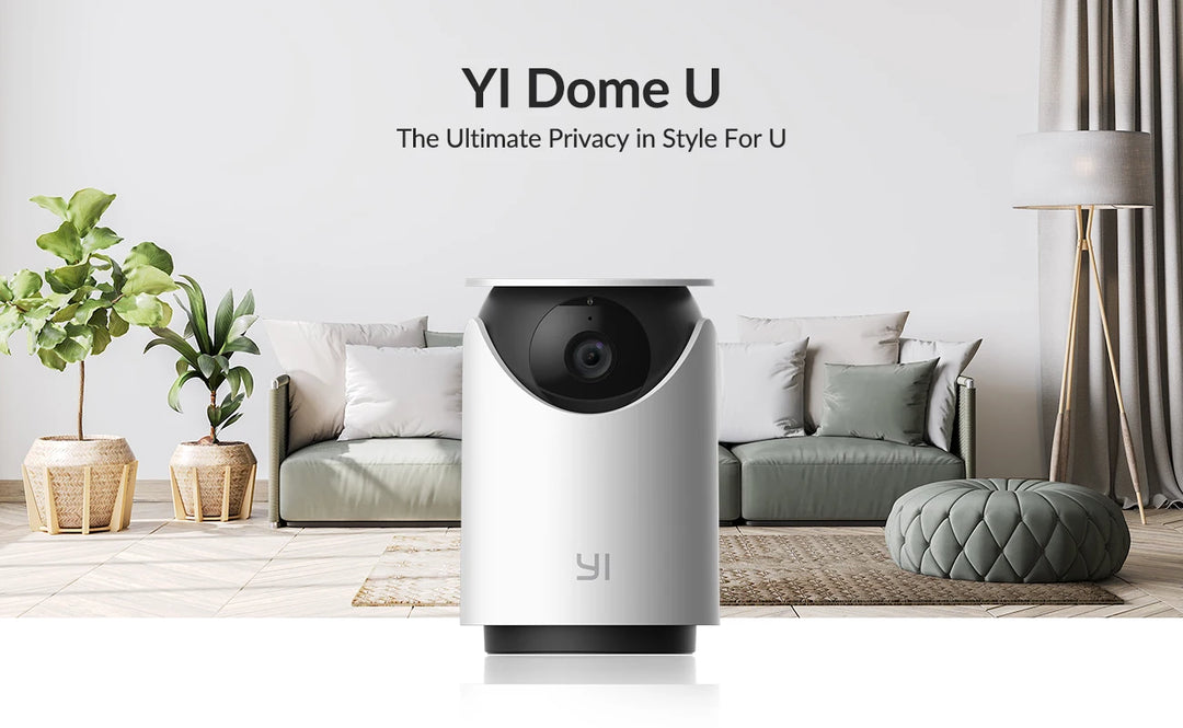 YI 1296P 3MP Dome U Surveillance Indoor Cam Pan&amp;Tilt IP CCTV Wifi Smart Home Pet Camera Security Protection with Auto Tracking