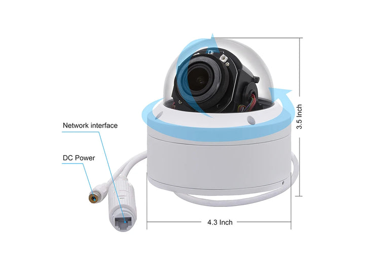 Anpviz 4K 8MP PoE IP PTZ surveillance camera