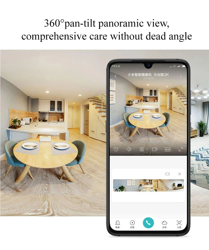 Xiaomi Mijia Smart Camera 2K 1296P HD
