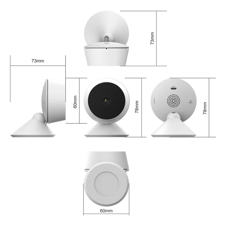 Laxihub 1080P IP Camera Wifi Webcam Mini Indoor Cam for Home/Pet Surveillance Camera Baby Monitor &amp; Cloud Camera Wifi Camera