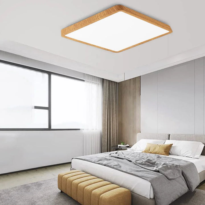 Square 0.9inch LED Ceiling Light 36w24wTuya Smart Remote/App Voice Control Alexa/Google Control Large Ceiling Lights Living Room