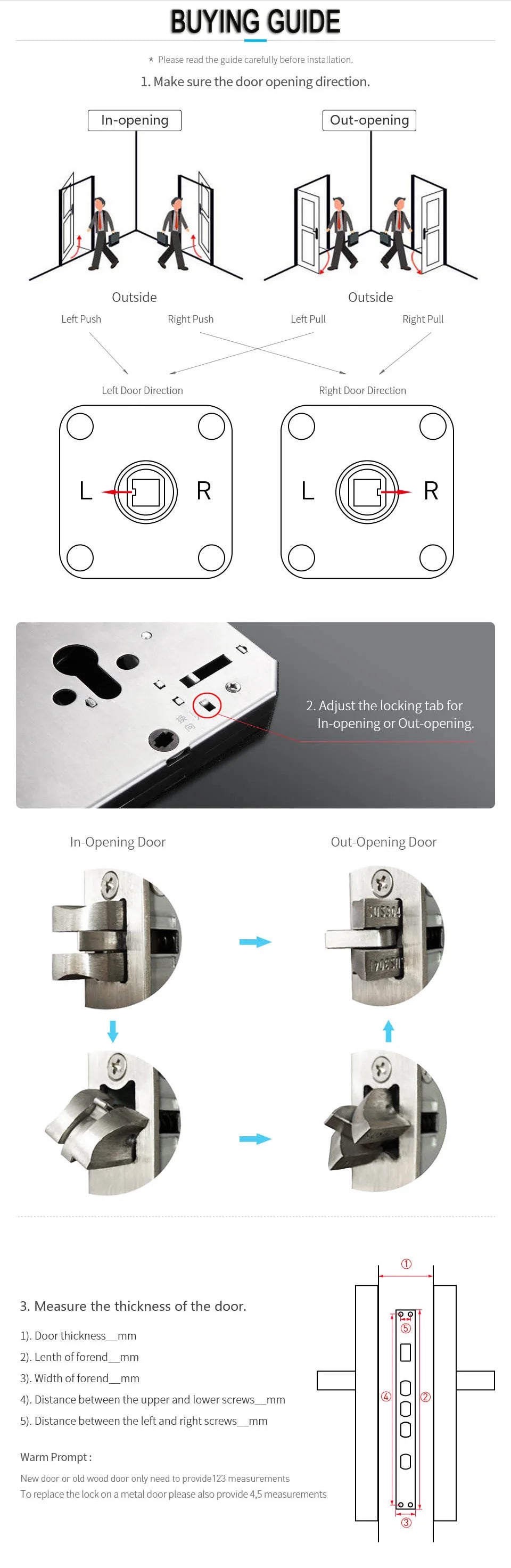 FHSKS Electronic Smart Door Lock with Fingerprint and Camera