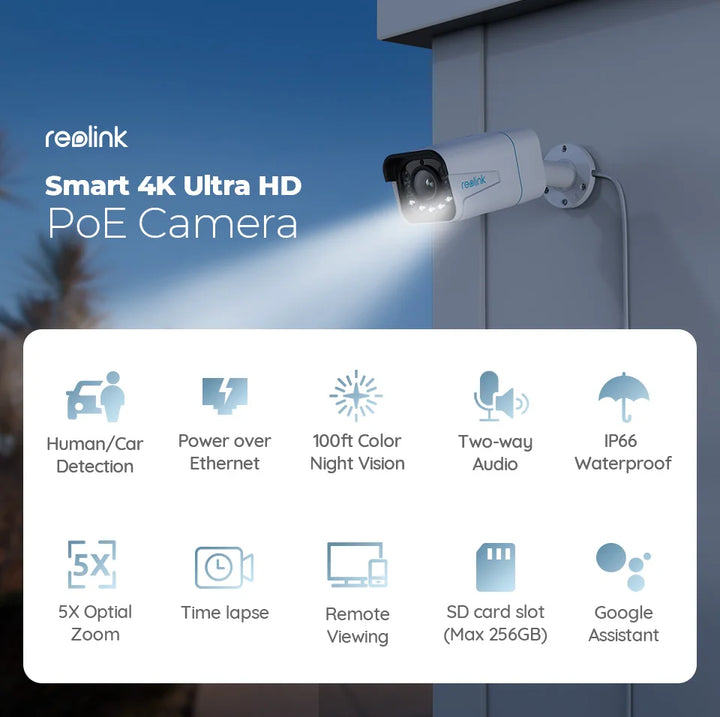 Reolink Smart 4K 8MP PoE 