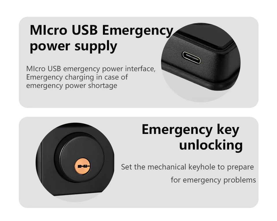 WiFi Smart Door Lock with Fingerprint Sensor and PIN Code*