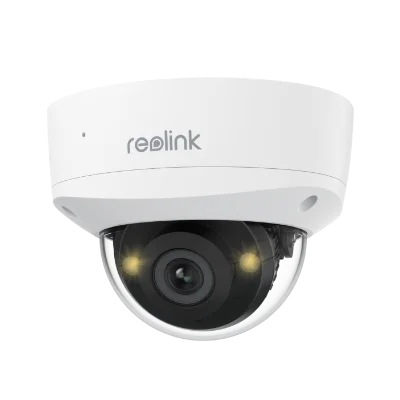 Reolink 5MP IK10 Vandal-Proof PoE Security Camera 4K Outdoor Turret IP Camera 8MP IP67 Waterproof Surveillance Cameras RLC-540A