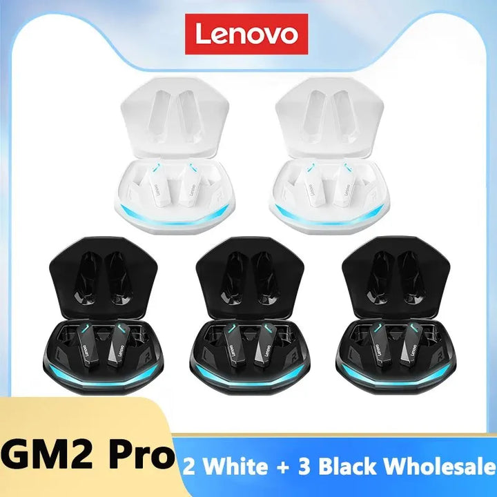 Lenovo GM2 Pro Bluetooth 5.3 Earphones Sports Headset Wireless In-Ear Gaming Low Latency Dual Mode Music Headphones New