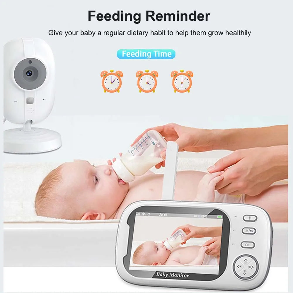 3.5" Video Baby Monitor