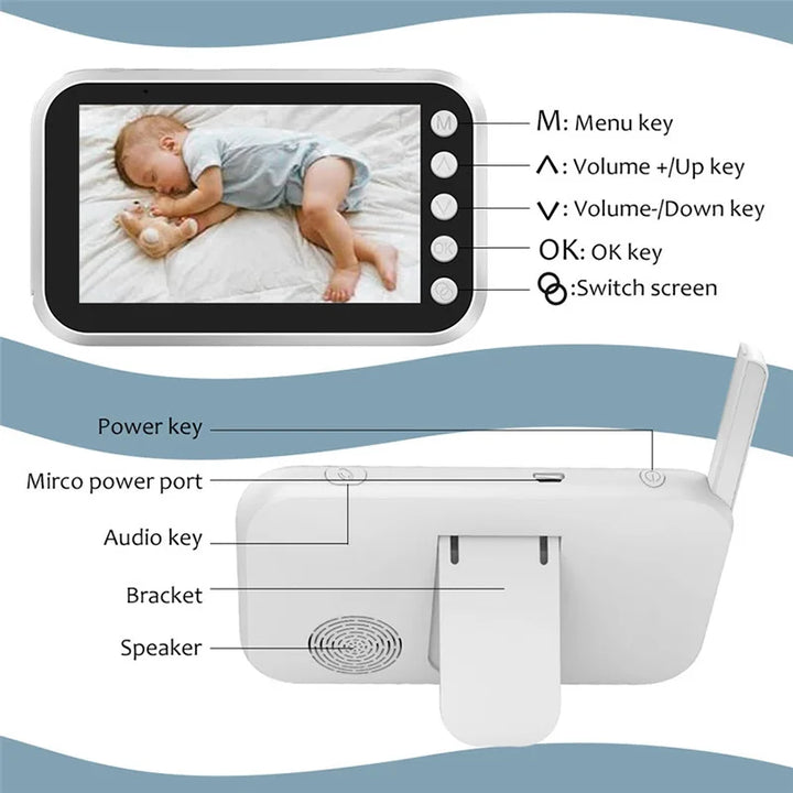 4.3 inch Electronic Baby Monitor