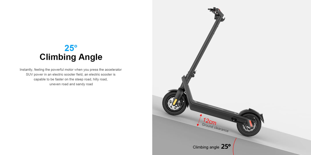 HX X9 15.6AH Electric Scooter 500W 40KM/H Foldable Electric Kick E Scooter 10 Inch Smart Escooter for Adults