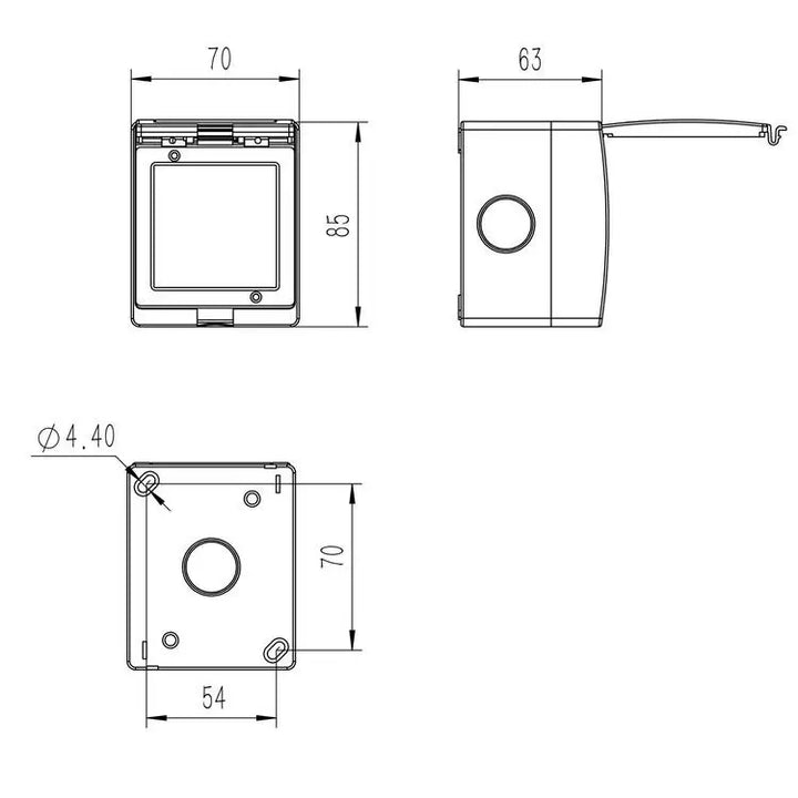 Tuya 16A WiFi Smart Socket