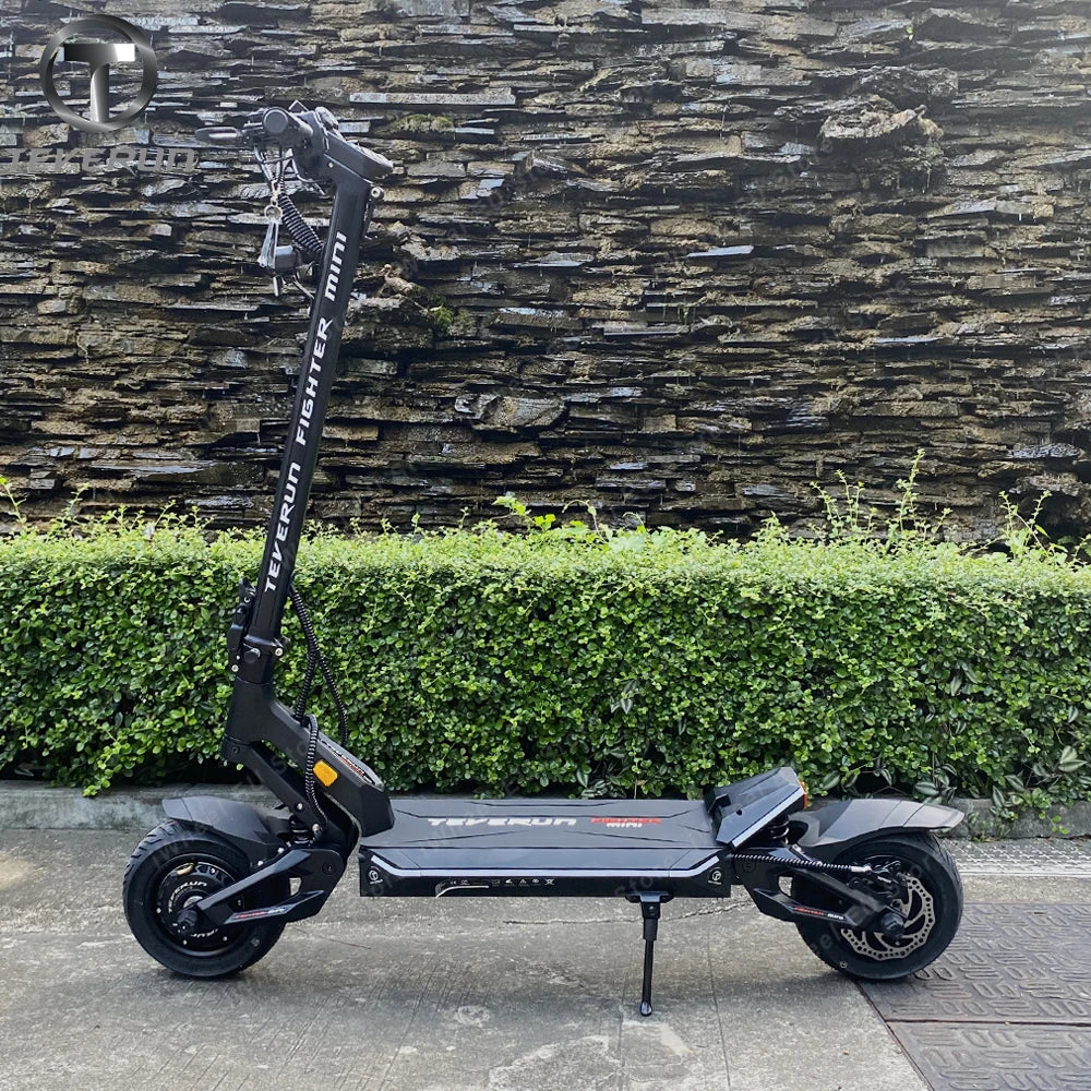 In Stock Teverun Fighter Mini 52V 20.8Ah Smart BMS APP Version Dual Motor 2*1000W Top Speed 60km/h Teverun Mini Scooter