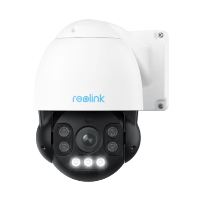 Reolink 8MP PoE IP Camera PTZ Pan/Tilt 5X Optical Zoom Human/Car/Pet Detection Color Night Vision 2-way Audio Security Camera