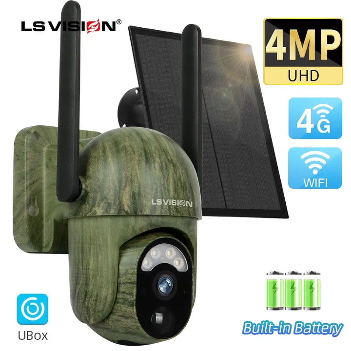 LS VISION 4MP 4G Solar