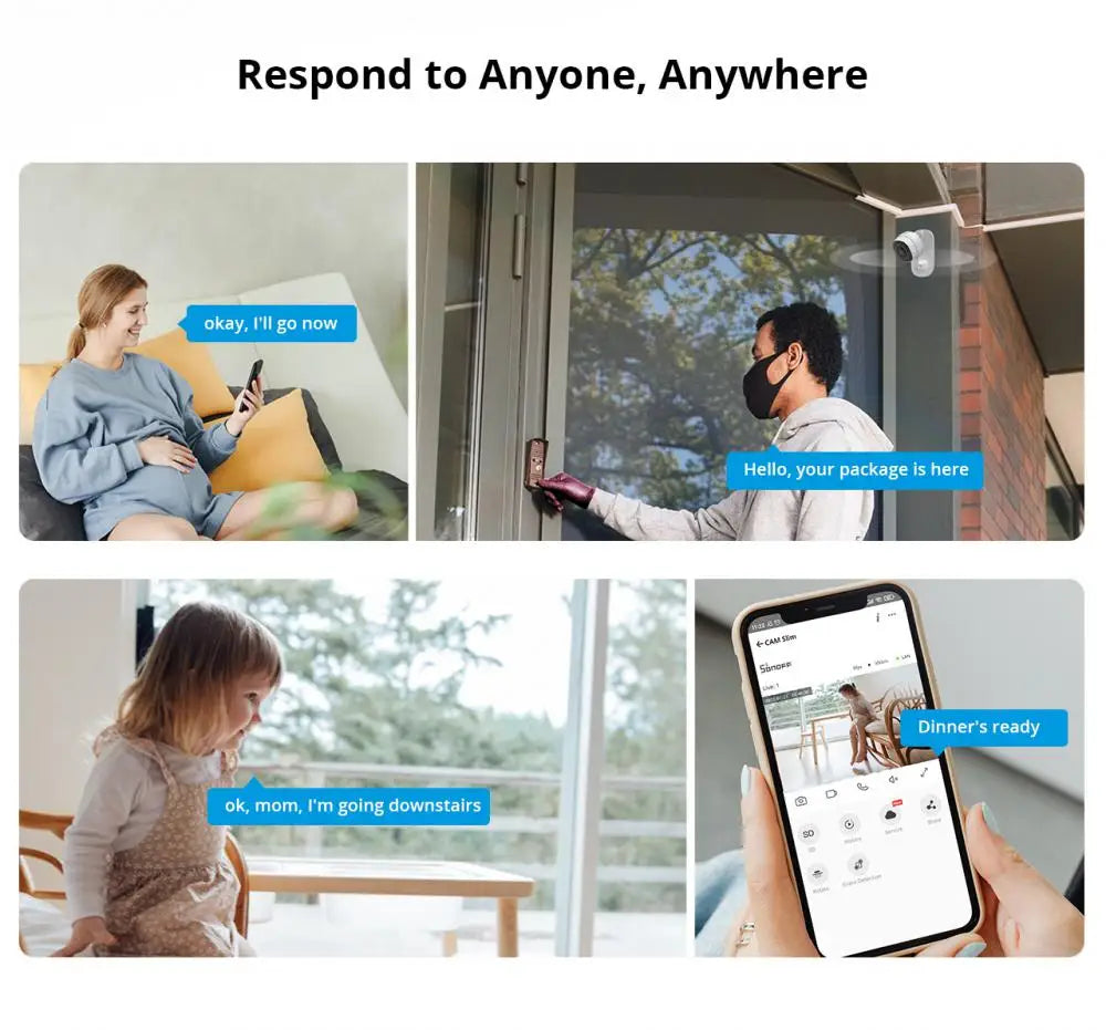 SONOFF CAM Slim Wi-Fi Überwachungskamera