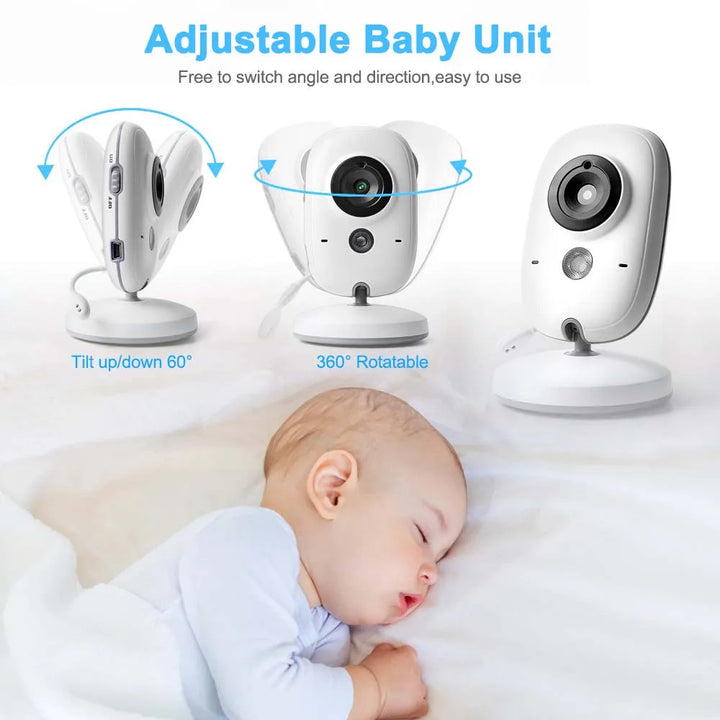 3.5" Video Baby Monitor