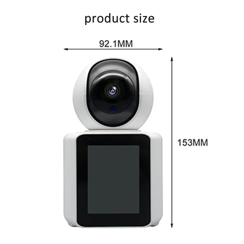 Xiaomi Wifi Video Calling Camera Babymonitor Home Security IP Cam Two-way Voice Call 360 Degree Rotate Monitor the Elderly Baby