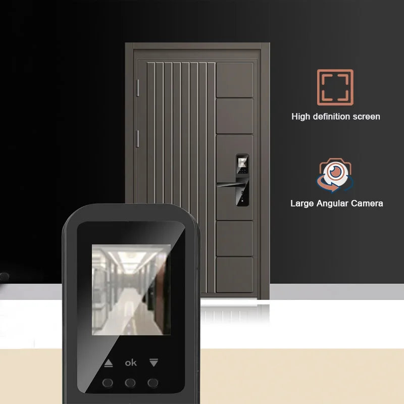 FHSKS Electronic Smart Door Lock with Fingerprint and Camera