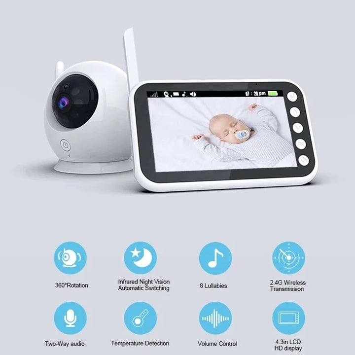 4.3 inch Electronic Baby Monitor