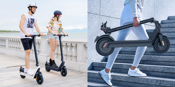 HX X9 15.6AH Electric Scooter 500W 40KM/H Foldable Electric Kick E Scooter 10 Inch Smart Escooter for Adults