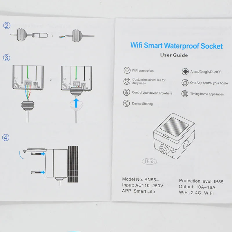 Tuya 16A WiFi Smart Socket