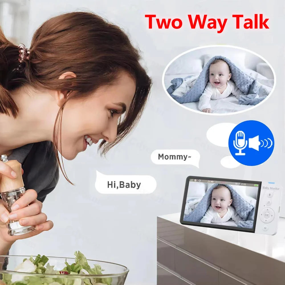 5-inch digital baby monitor