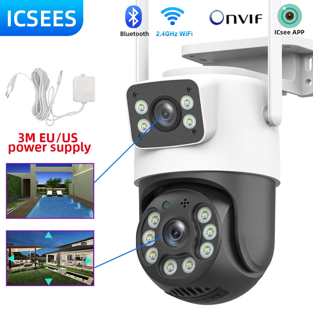 4K 8MP Wireless Security Camera