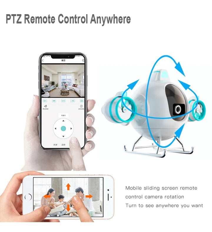 Wireless Baby Monitor Camera IP PTZ