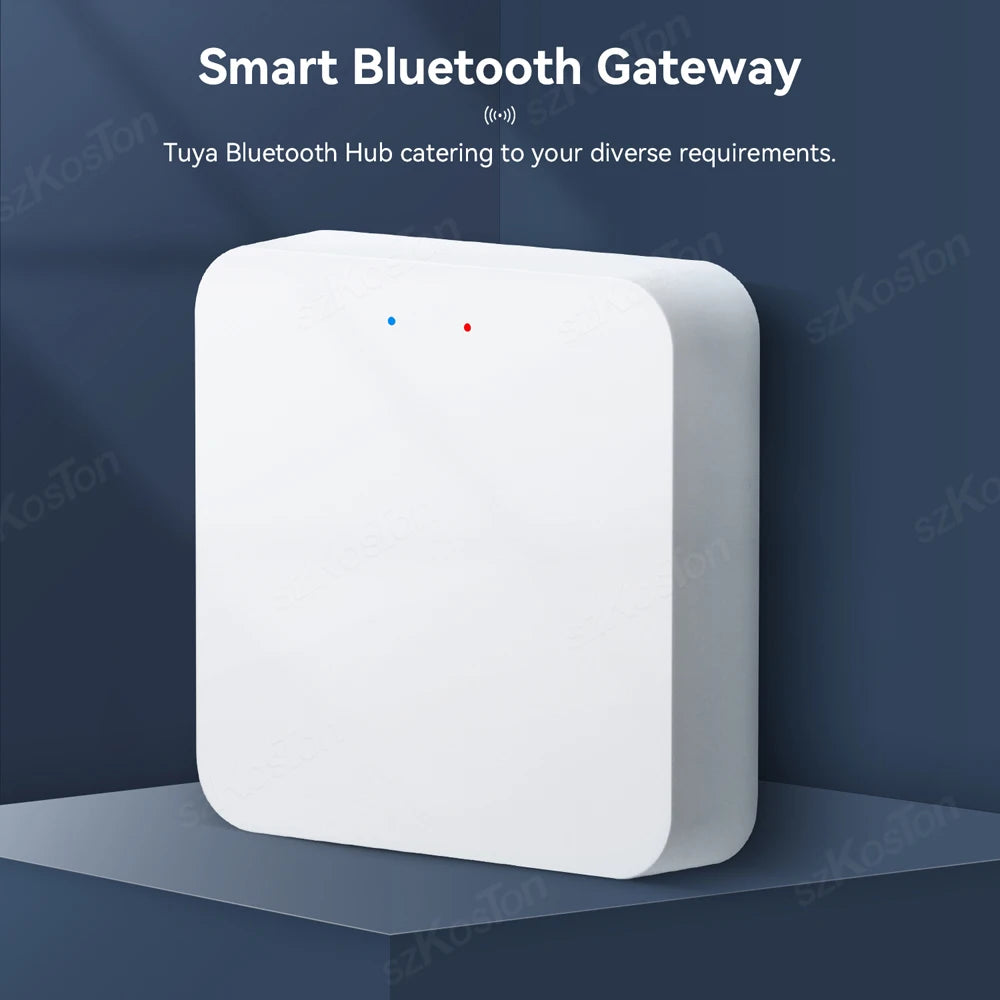 Tuya Smart Gateway Hub Bluetooth-compatible Wireless Gateway Smart Home Bridge BT to WiFi Smart Life APP Work With Alexa Google