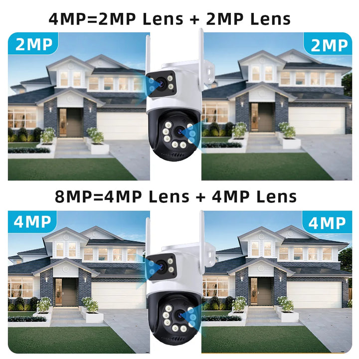 4K 8MP Wireless Security Camera