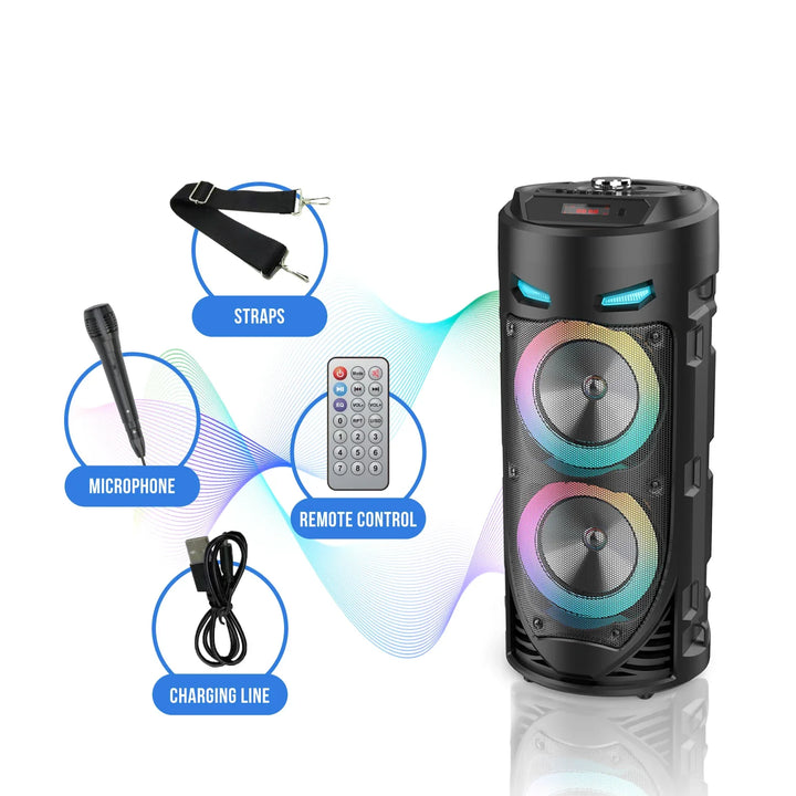 30W Wireless Bluetooth Party-Lautsprecher