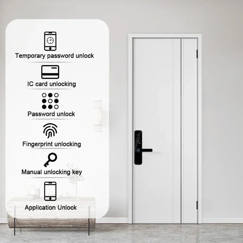 FHSKS Electronic Smart Door Lock with Fingerprint and Camera