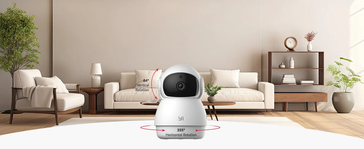 YI Camera 2K Dome Wifi Surveillance Camera Pan&amp;Tilt IP CCTV Smart Home Baby Pet Monitor Security Protection Auto Tracking