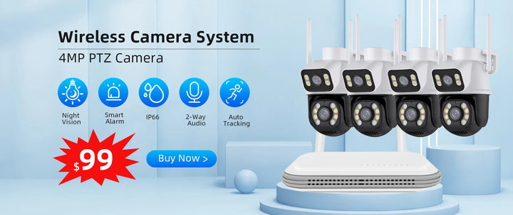 4K 8MP Wireless Security Camera