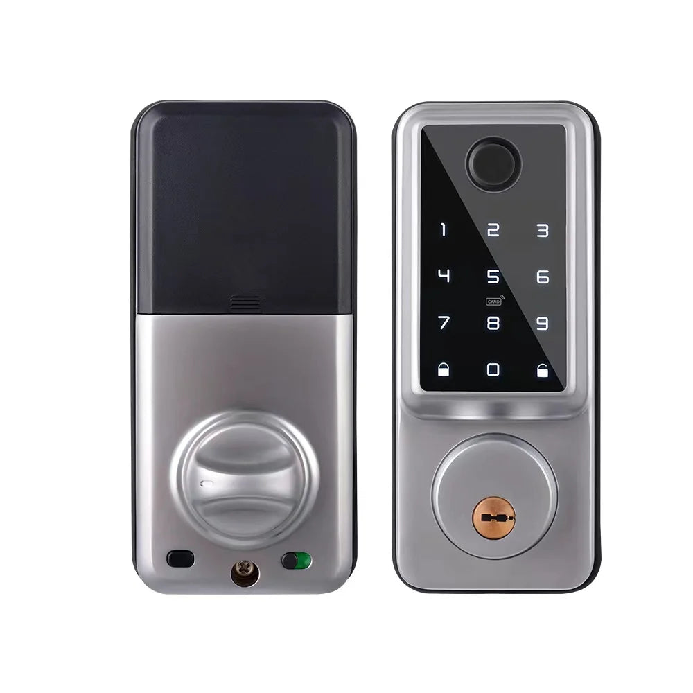 WiFi Smart Door Lock with Fingerprint Sensor and PIN Code*