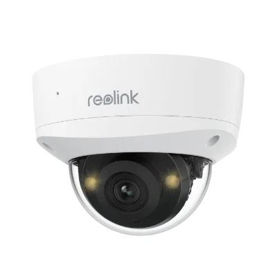 Reolink 5MP IK10 Vandal-Proof PoE Security Camera 4K Outdoor Turret IP Camera 8MP IP67 Waterproof Surveillance Cameras RLC-540A