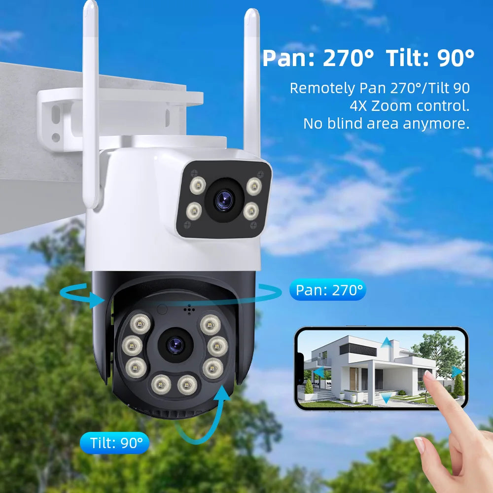 4K 8MP Wireless Security Camera