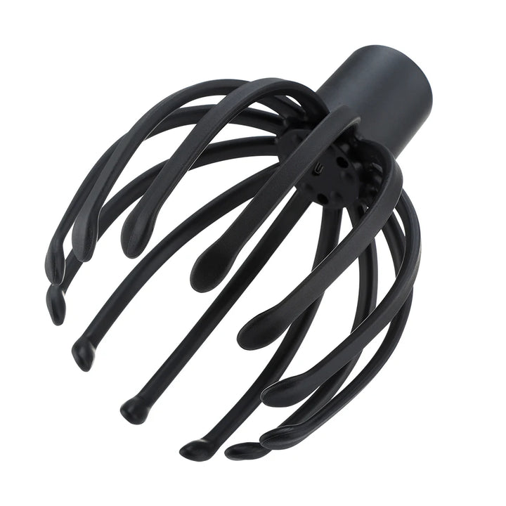 Electric Head Massager with Three Gears 12 TPE Massage Claws Head Massage Device USB Rechargeable