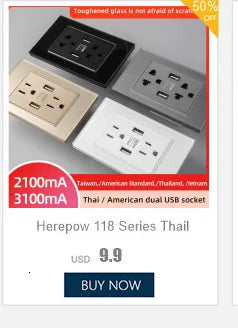 Herepow Automatic Pop Up Socket EU FR UK US Universal Standard Plug Adapter Type-c USB Bluetooth Audio Lift Smart Home Appliance