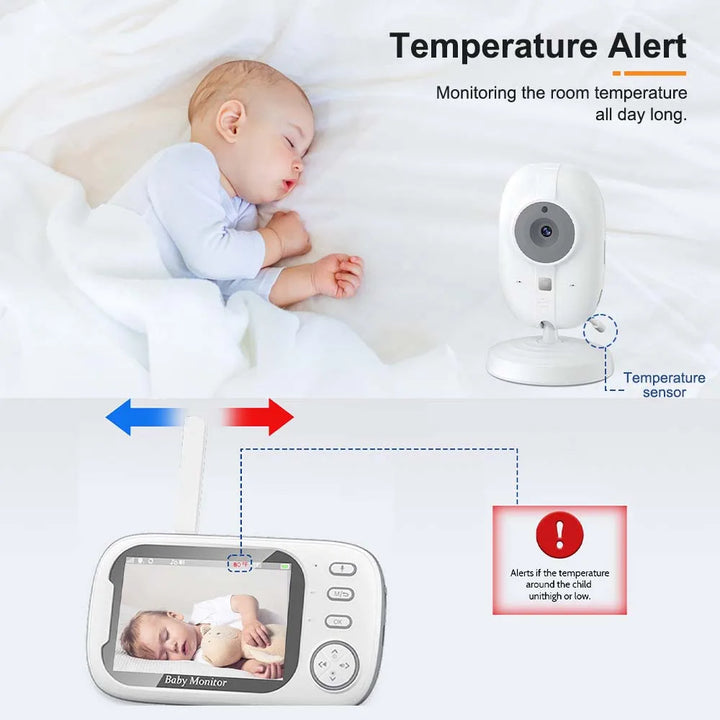 3.5" Video Baby Monitor