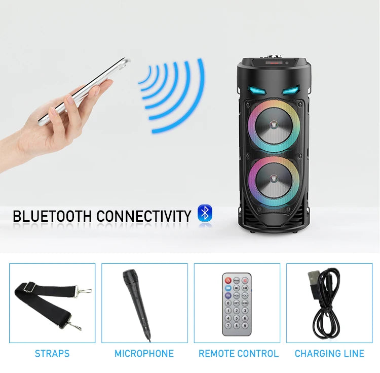 30W Wireless Bluetooth Party-Lautsprecher