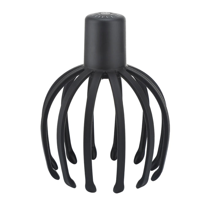 Electric Head Massager with Three Gears 12 TPE Massage Claws Head Massage Device USB Rechargeable