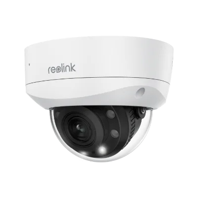 Reolink 5MP IK10 Vandal-Proof PoE Security Camera 4K Outdoor Turret IP Camera 8MP IP67 Waterproof Surveillance Cameras RLC-540A